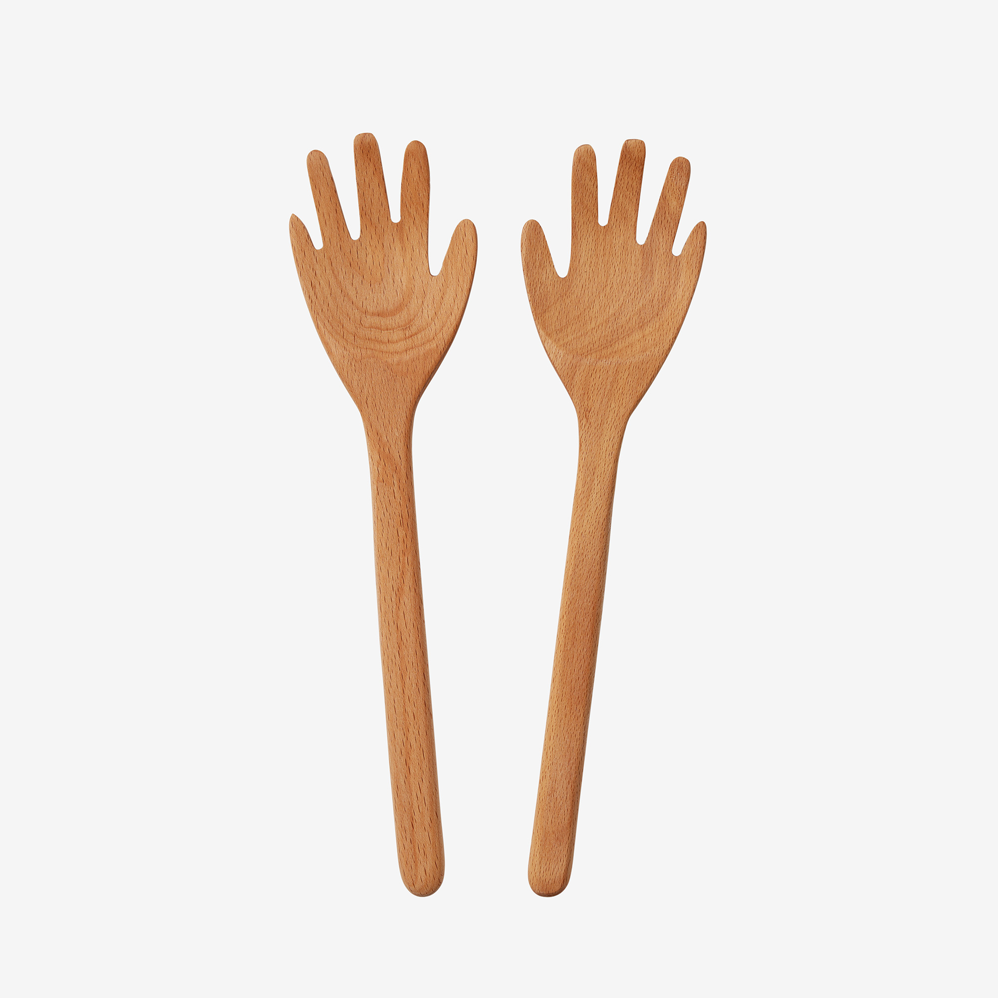 Serving Friends Tongs Hands