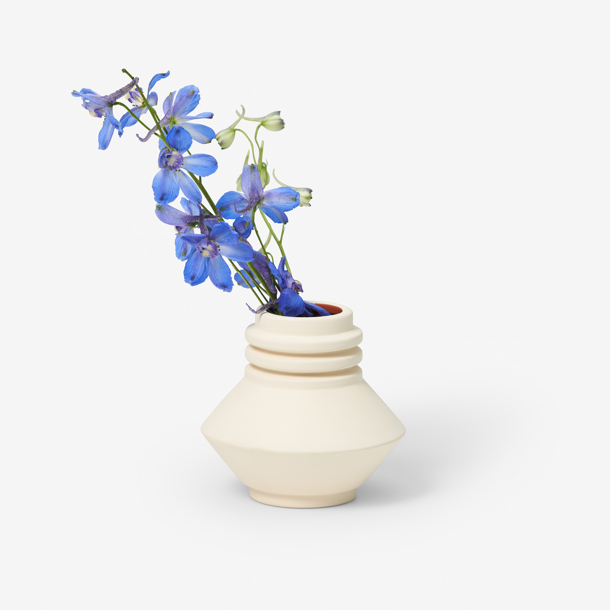 Strata Vase Mini Cream