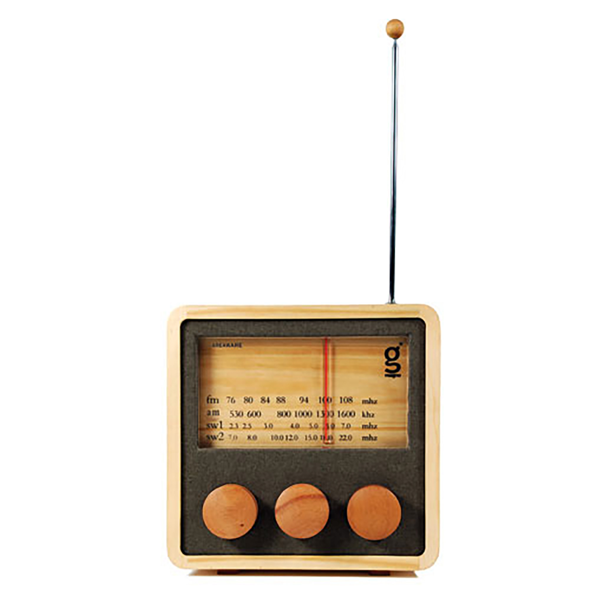 Magno Wooden Radio Medium