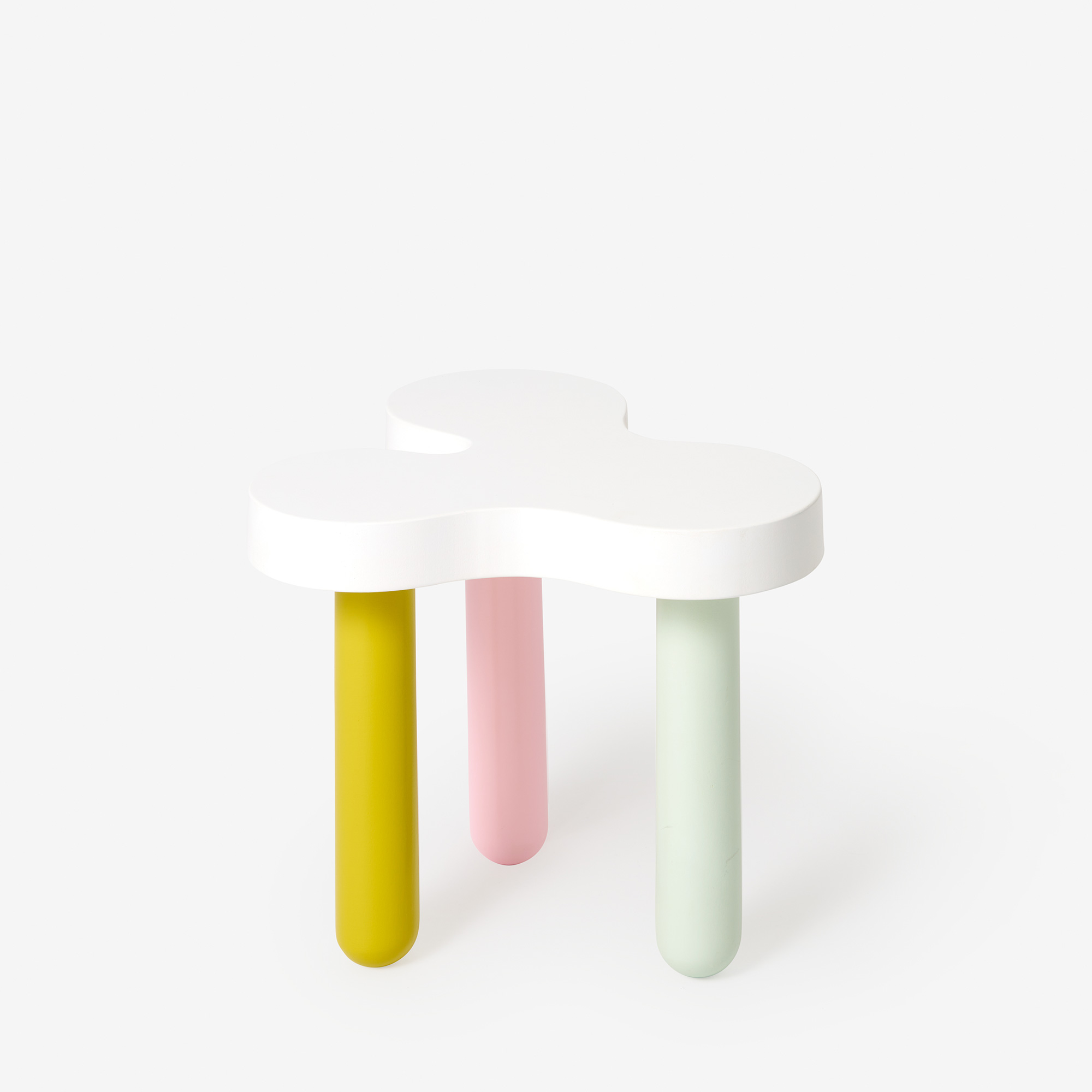 Splat Side Table Short Multi