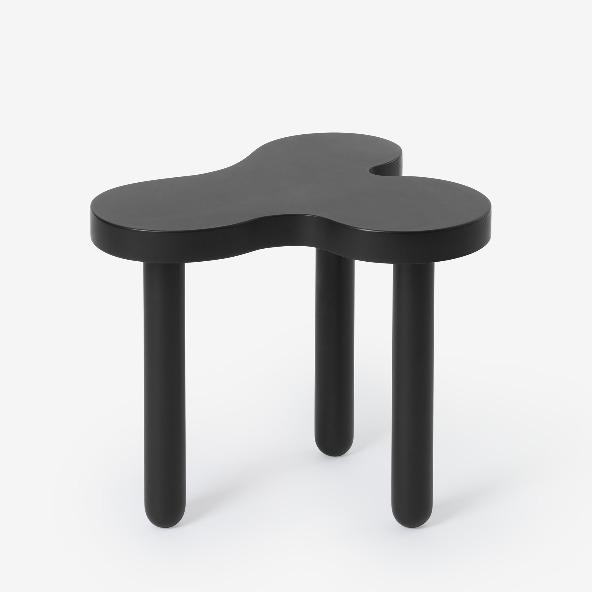 Splat Side Table Tall Black