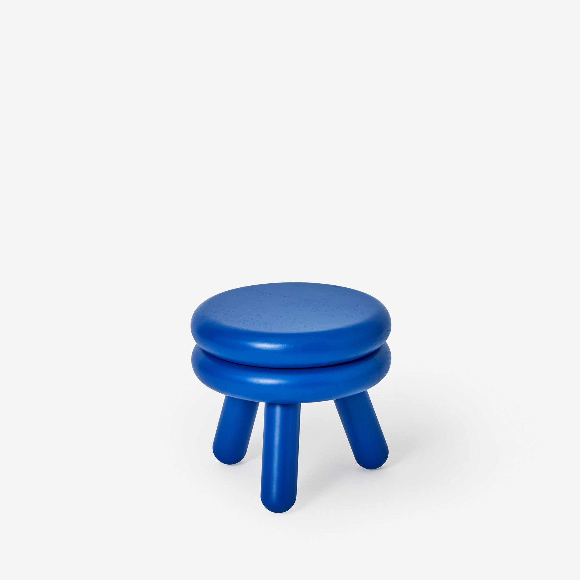 Pluma Stool Short Blue