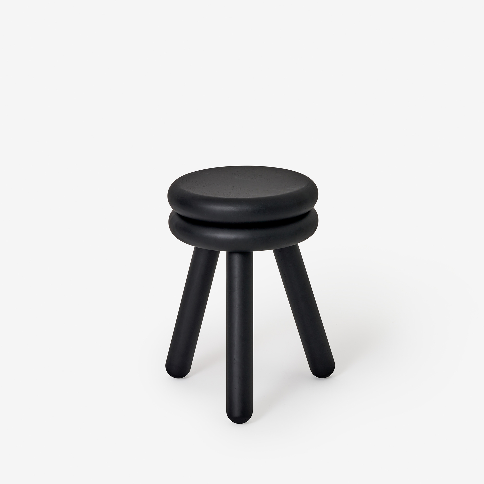 Pluma Stool Tall Black