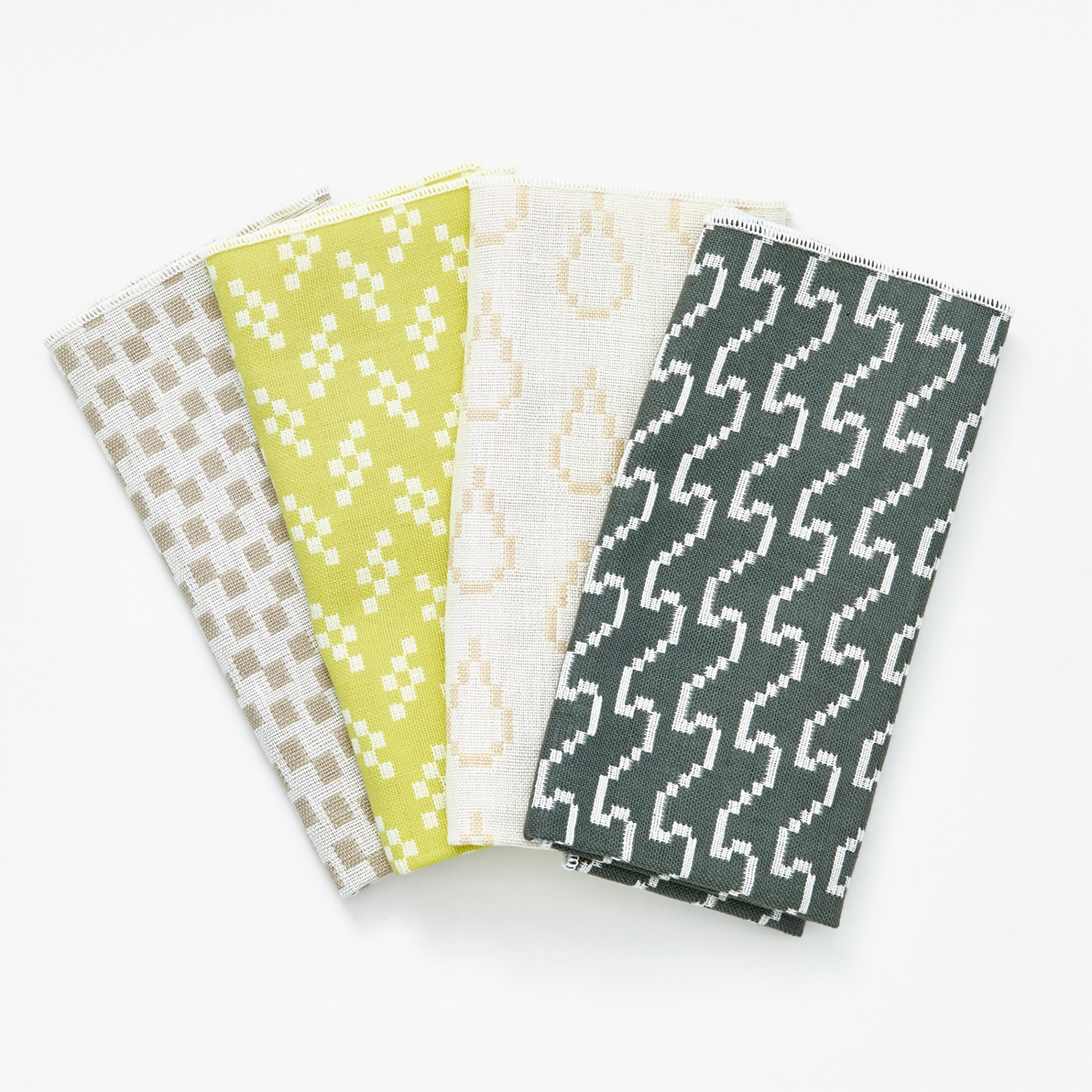 Bitmap Napkins Set of 4 Color